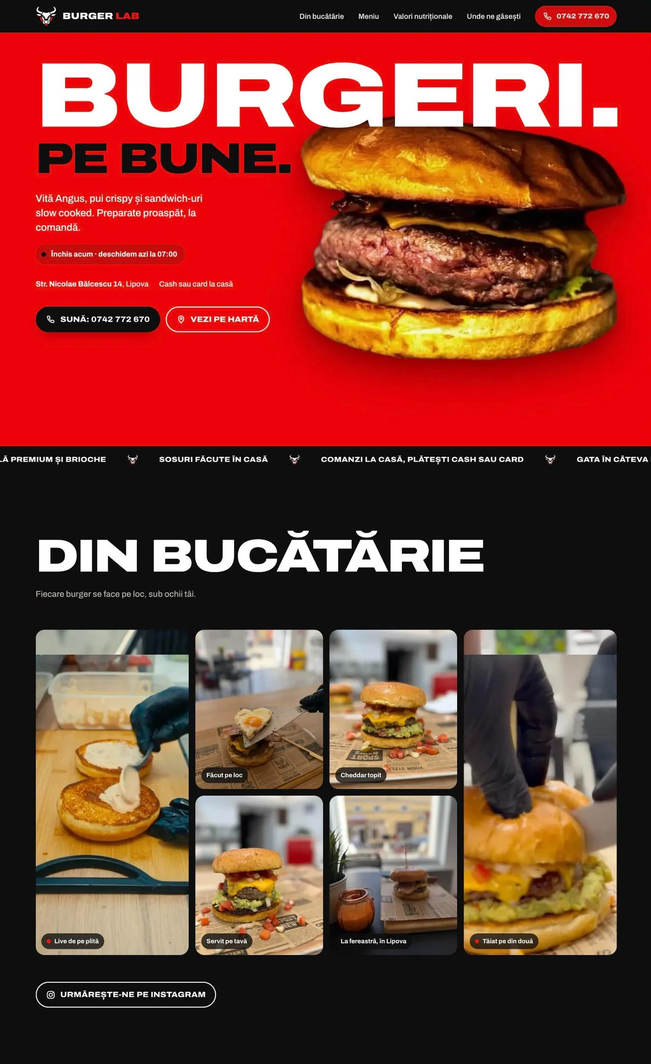 burgerlab.ro today